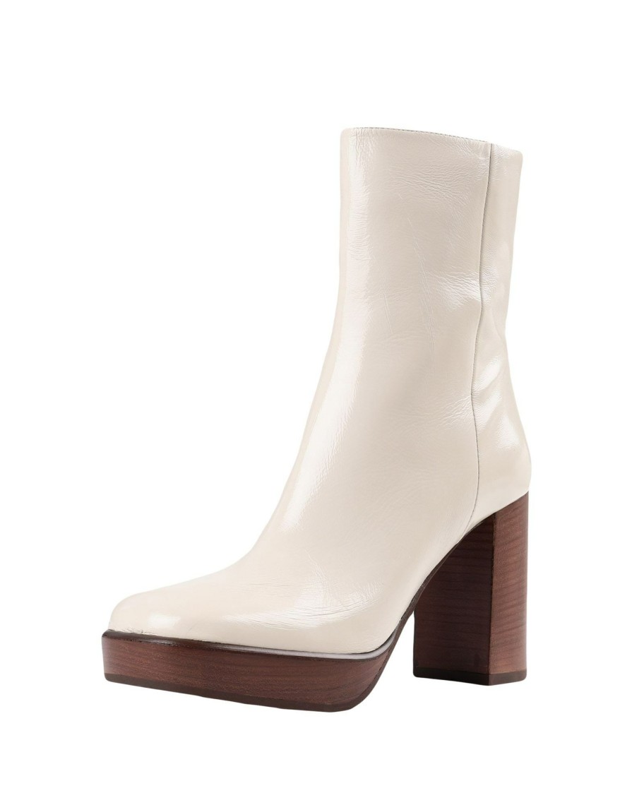 Footwear * | Bianca Di Ankle Boot For Women Ivory