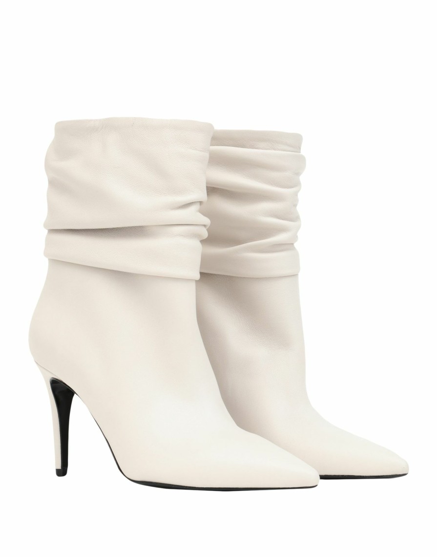 Footwear * | Bianca Di Ankle Boot For Women Ivory