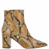 Footwear * | Bianca Di Ankle Boot For Women Ocher