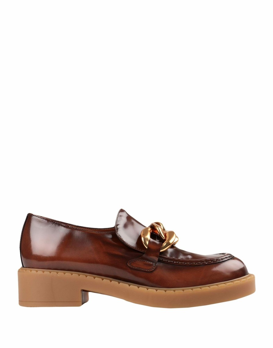 Footwear * | Bianca Di Loafers For Women Tan