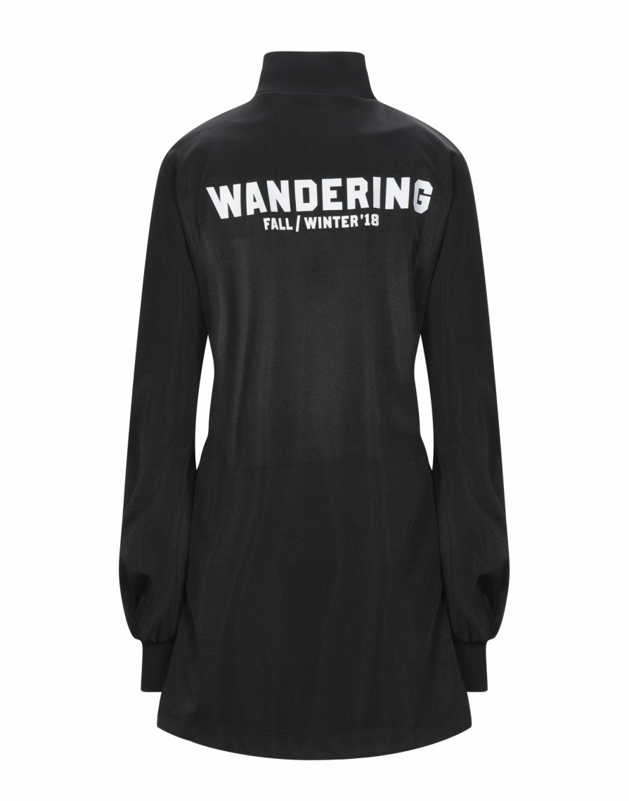 Dresses * | Wandering Short Dress For Women Black