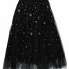 Skirts * | Wandering Maxi Skirts For Women Black