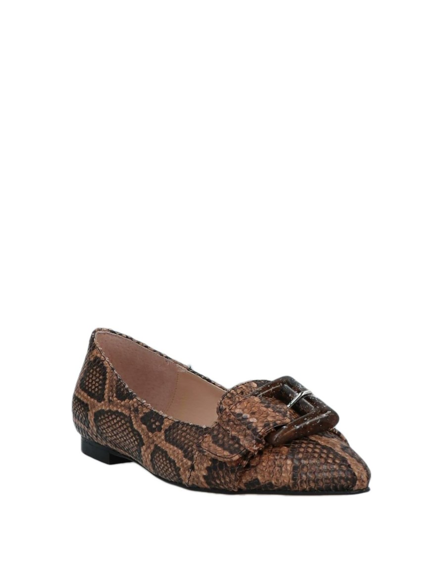 Footwear * | Bianca Di Ballet Flats For Women Camel