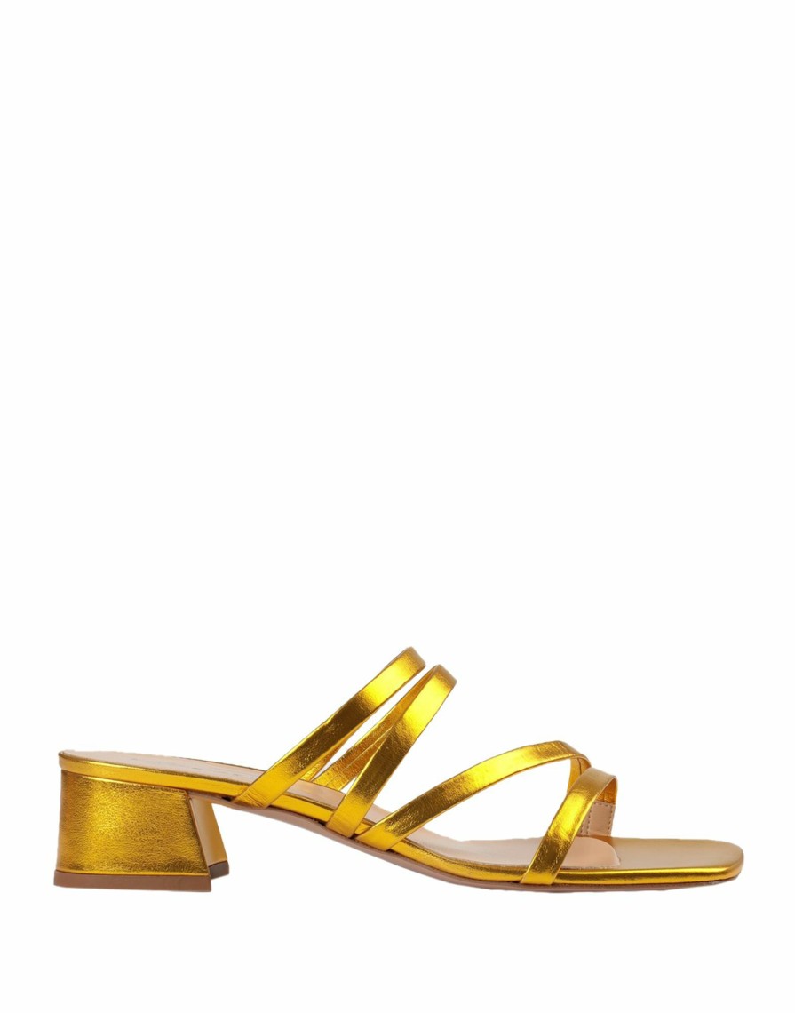 Footwear * | Bianca Di Sandals For Women Yellow