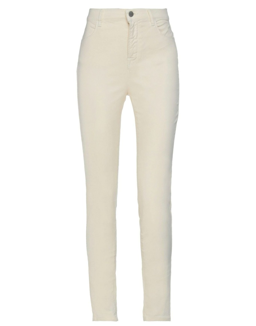 Jeans And Denim * | Wandering Denim Pants For Women Ivory