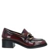 Footwear * | Bianca Di Loafers For Women Maroon