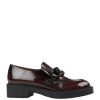 Footwear * | Bianca Di Loafers For Women Maroon