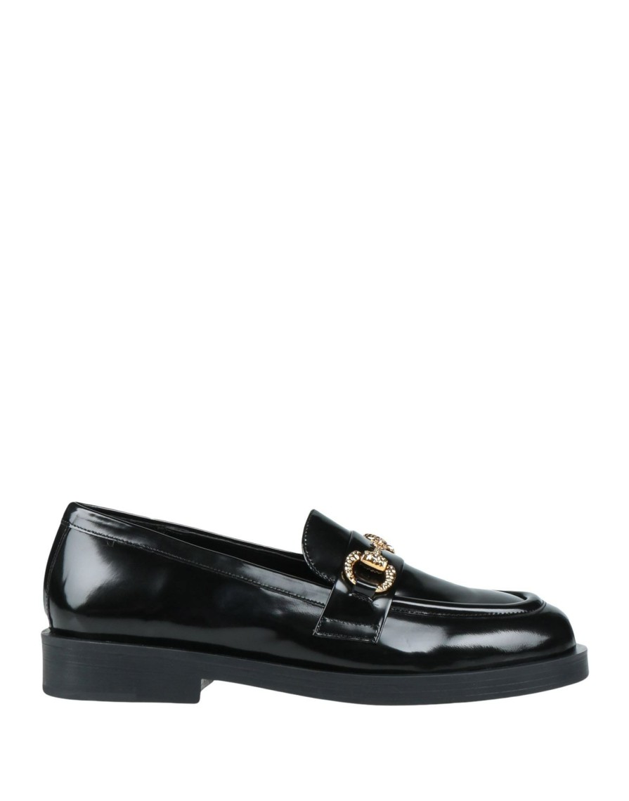 Footwear * | Bianca Di Loafers For Women Black