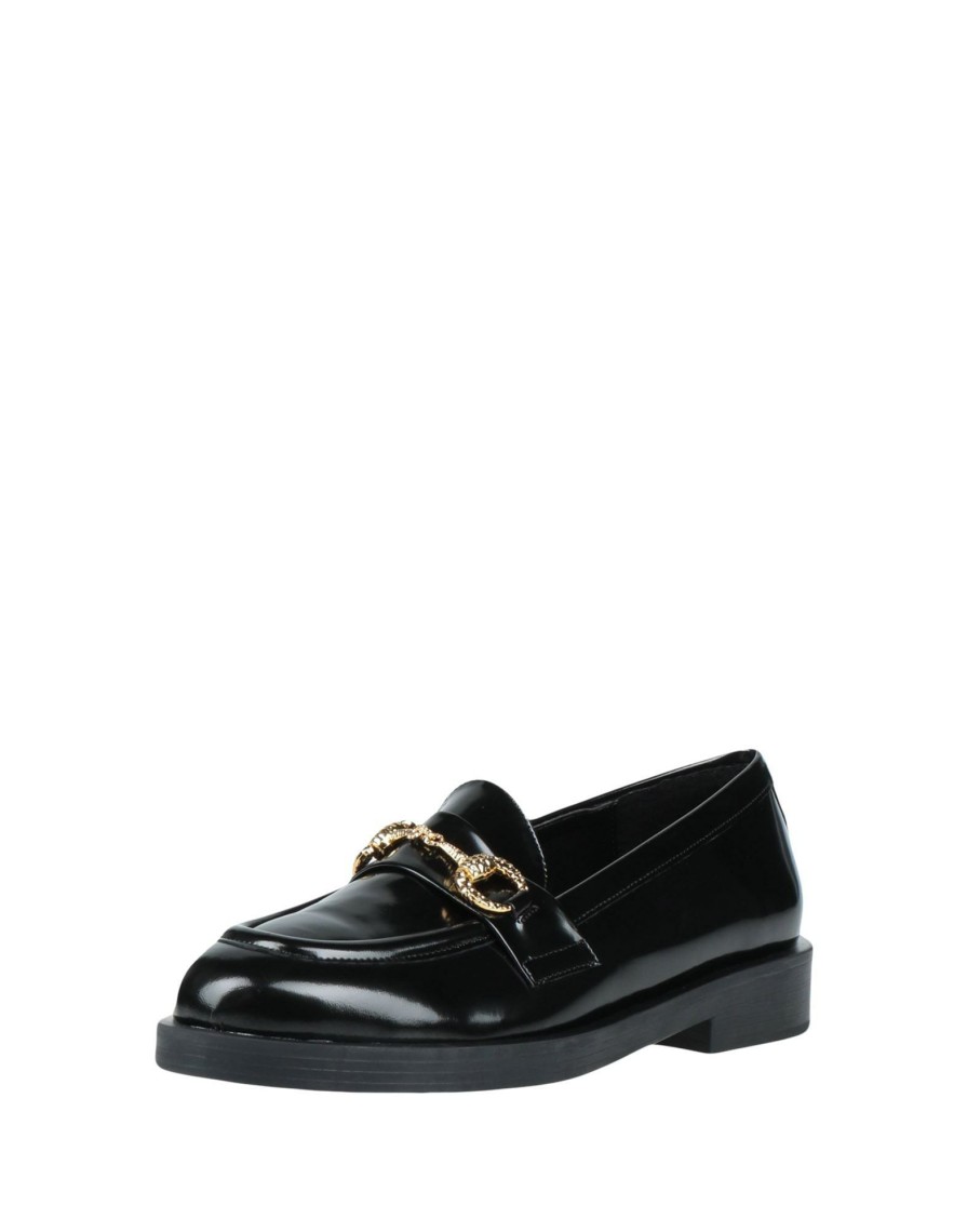 Footwear * | Bianca Di Loafers For Women Black