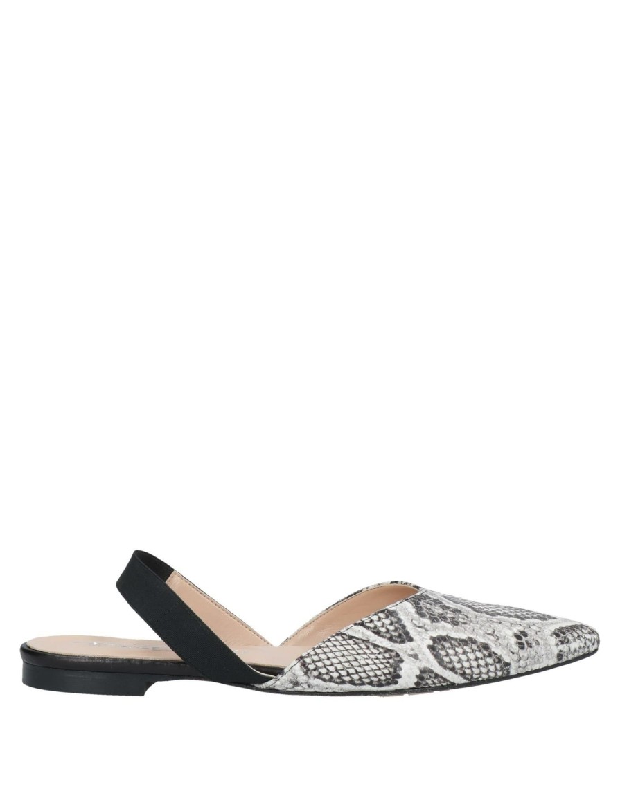 Footwear * | Bianca Di Ballet Flats For Women Ivory