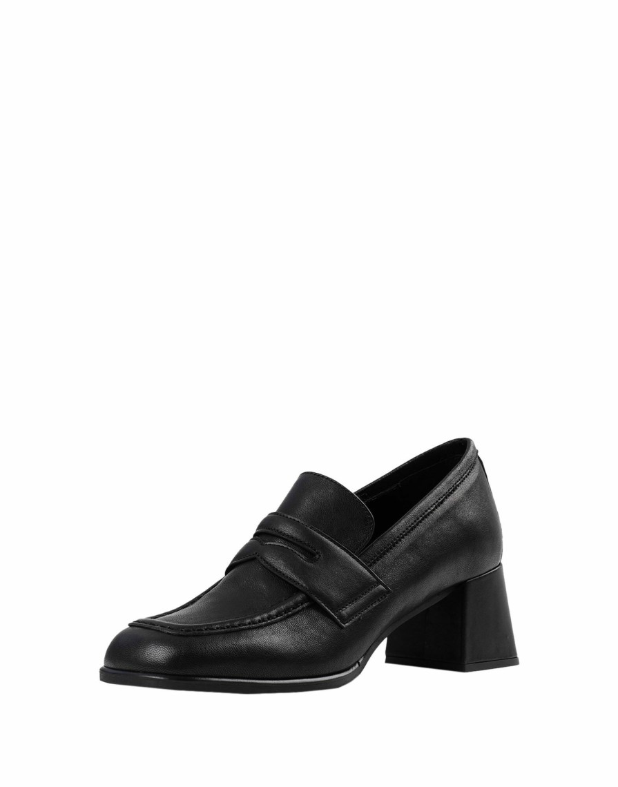 Footwear * | Bianca Di Loafers For Women Black