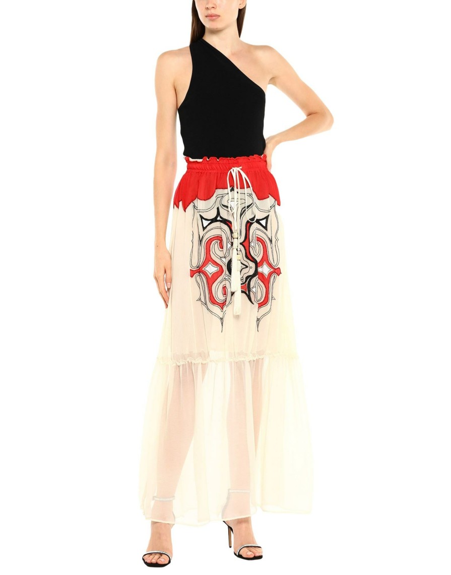 Skirts * | Wandering Maxi Skirts For Women Ivory