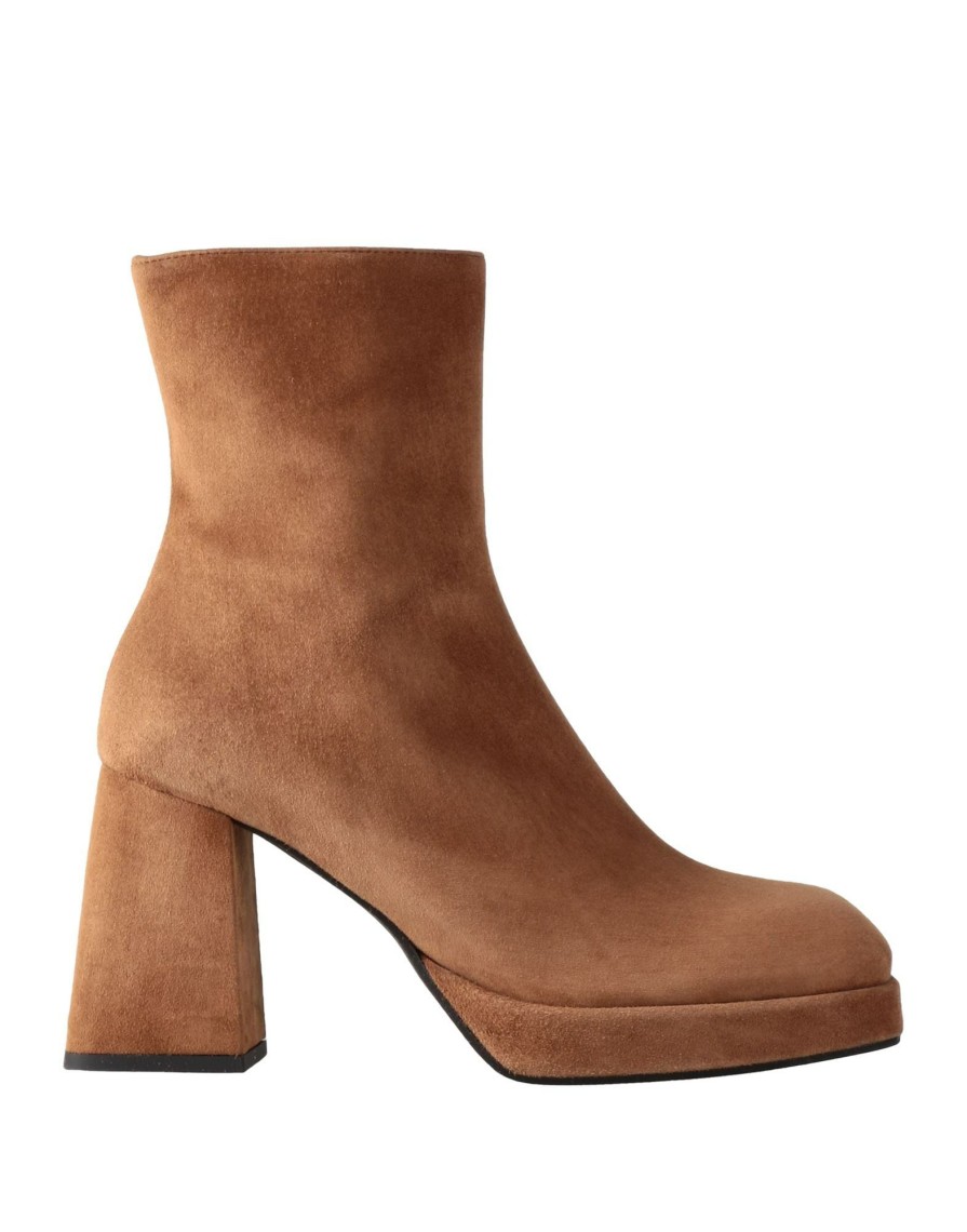 Footwear * | Bianca Di Ankle Boot For Women Camel