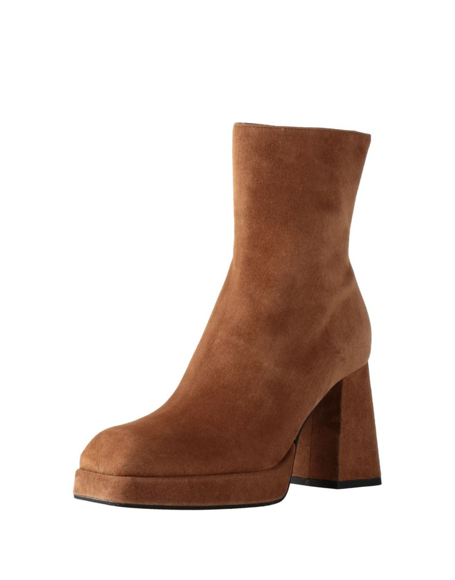 Footwear * | Bianca Di Ankle Boot For Women Camel