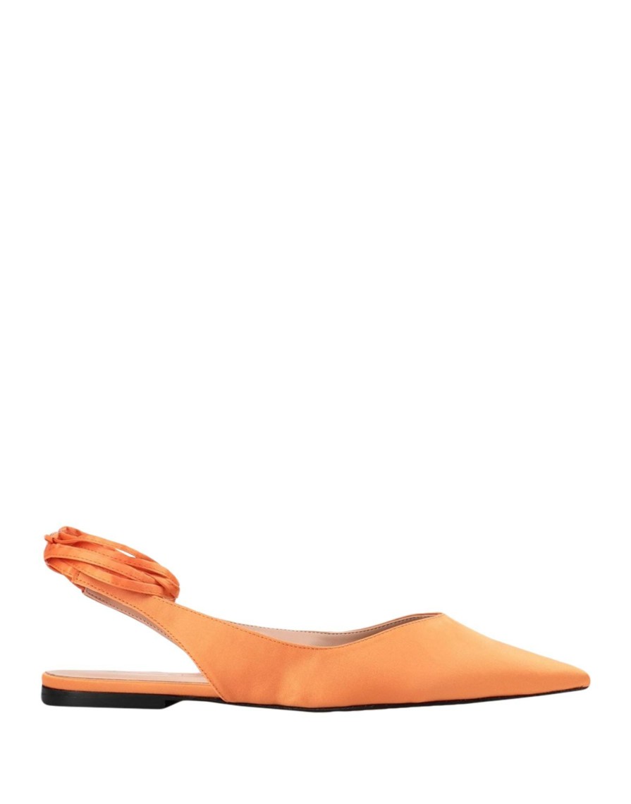 Footwear * | Bianca Di Ballet Flats For Women Orange