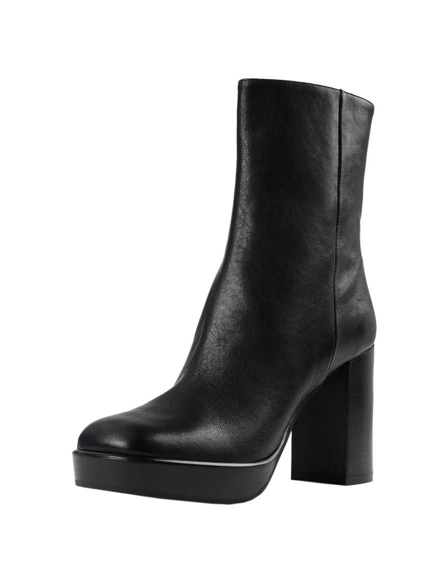 Footwear * | Bianca Di Ankle Boot For Women Black