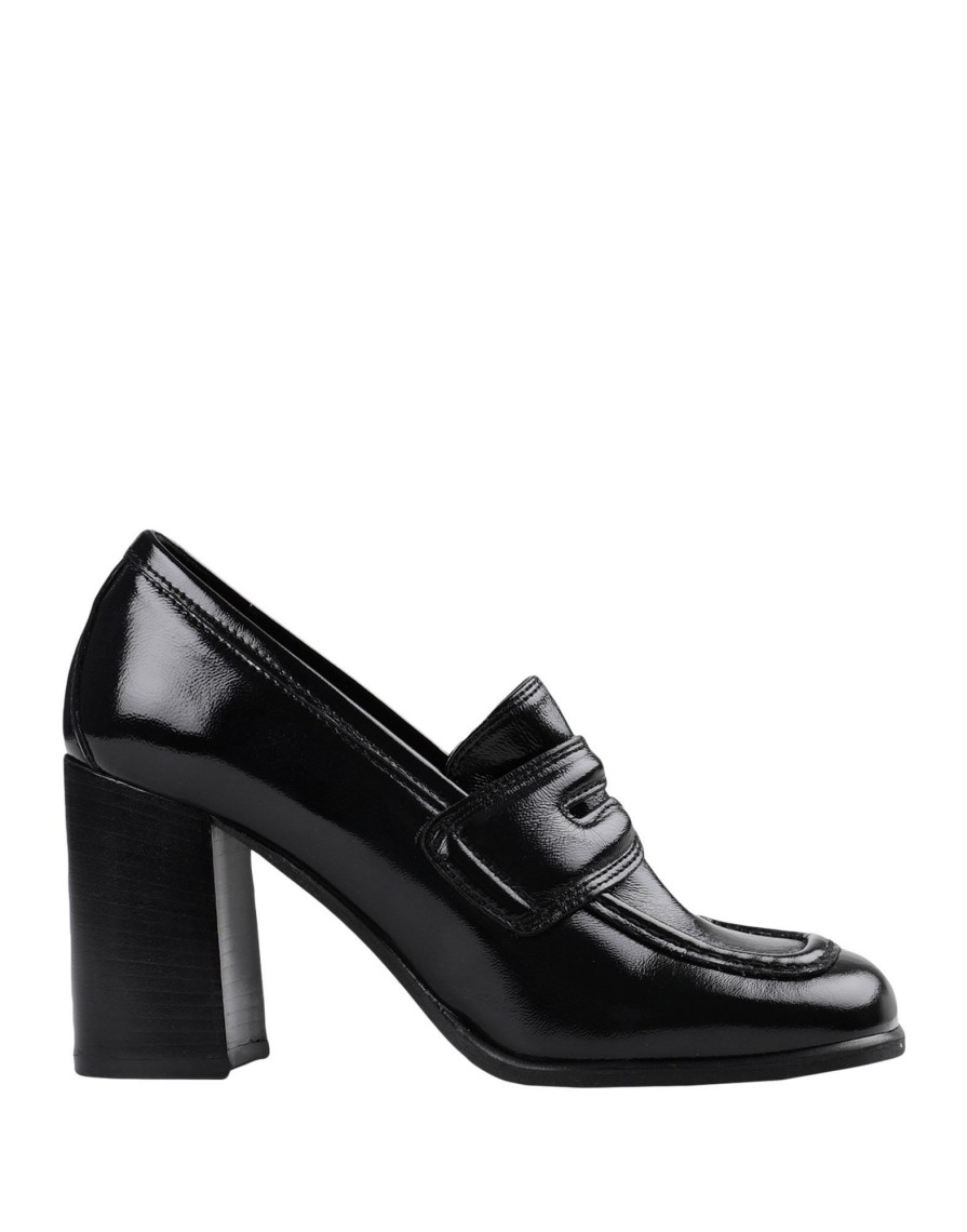 Footwear * | Bianca Di Loafers For Women Black