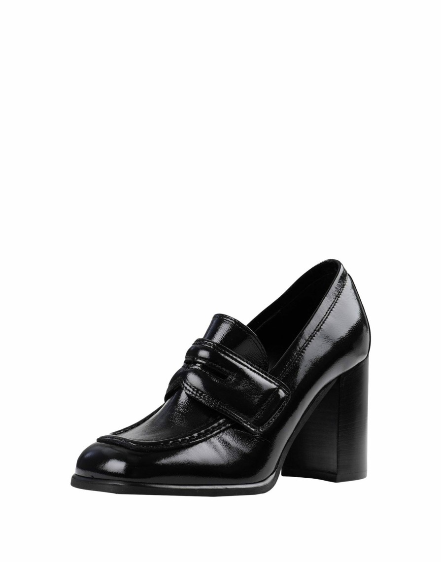 Footwear * | Bianca Di Loafers For Women Black