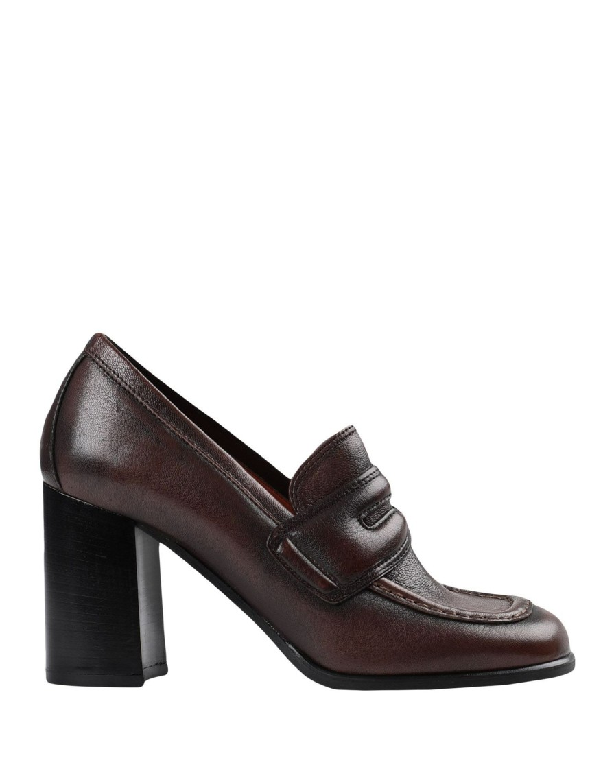 Footwear * | Bianca Di Loafers For Women Brown