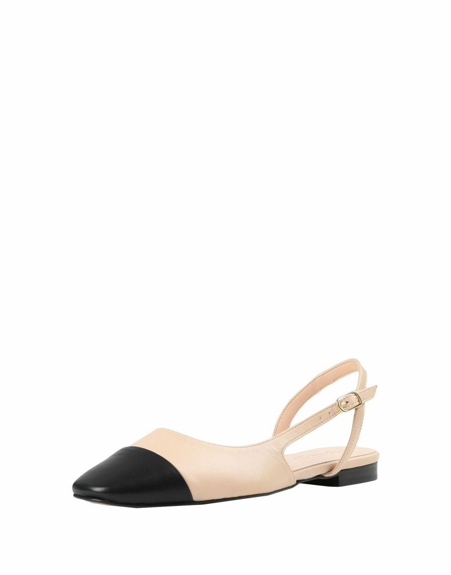 Footwear * | Bianca Di Ballet Flats For Women Beige