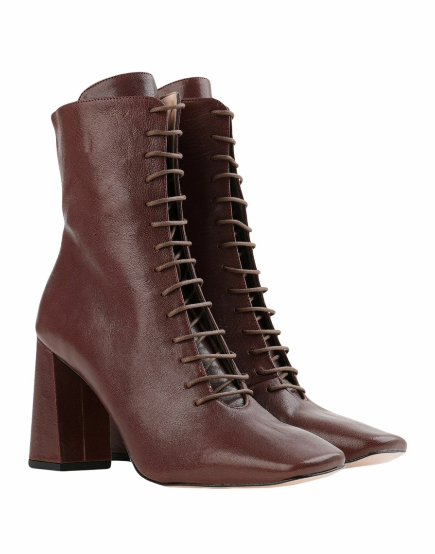 Footwear * | Bianca Di Ankle Boot For Women Brown