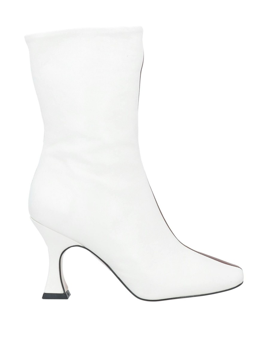 Footwear * | Bianca Di Ankle Boot For Women White