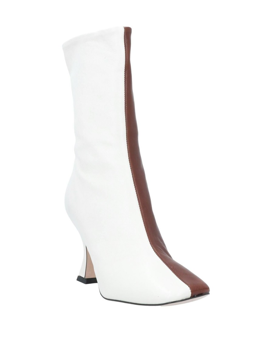 Footwear * | Bianca Di Ankle Boot For Women White