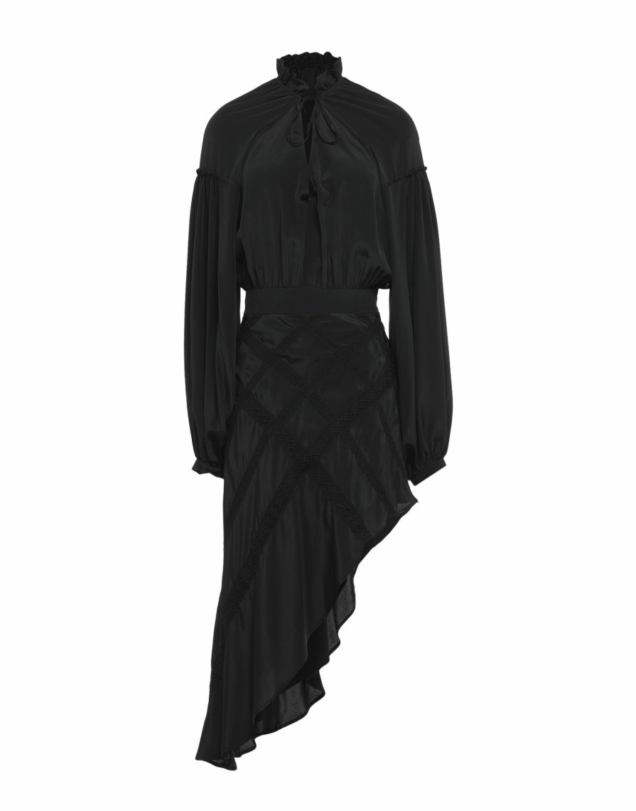 Dresses * | Wandering Long Dress For Women Black