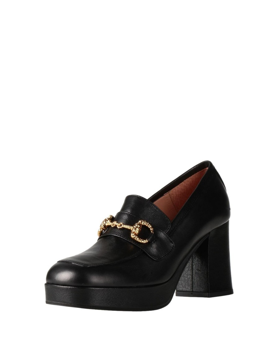 Footwear * | Bianca Di Loafers For Women Black