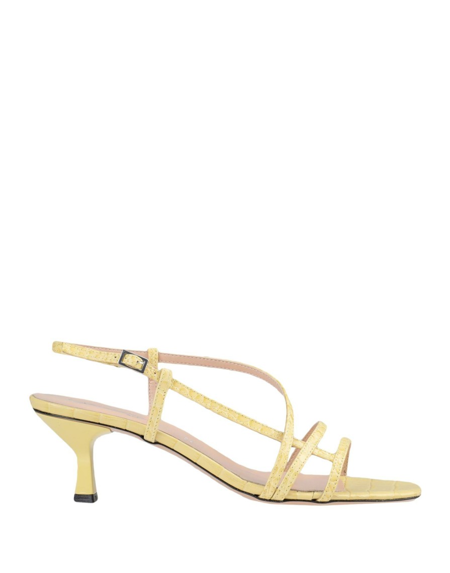 Footwear * | Bianca Di Sandals For Women Yellow