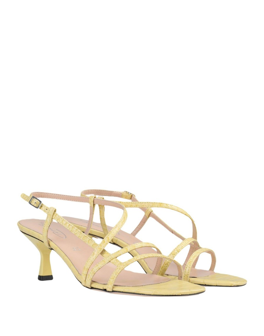 Footwear * | Bianca Di Sandals For Women Yellow